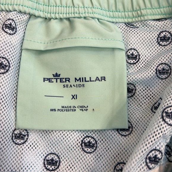 Peter Millar Men's Seaside Deep Sea Fishing Swim Trunk Size XL - Picture 4 of 4